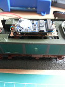 G8.1 KPEV X-Train Platine mit ESU M4 Decoder.